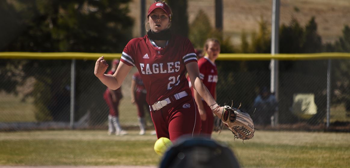Eagles Split With Orediggers On Senior Day