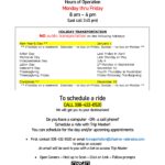 Chadron City Transit Bus Schedule