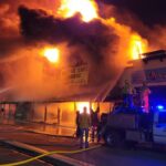 Multiple Crews Respond To Blaze In Downtown Wall, SD