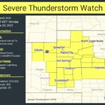 *Severe Thunderstorm Watch* (Until 7pm)