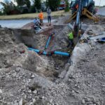 City Crew Connects New Water Main In Kenwood