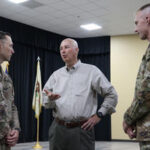 Ricketts Visits National Guard 1057th Military Police Company Members In Middle East
