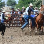 CSC Newcomer Wins Tie Down Roping At Home Rodeo