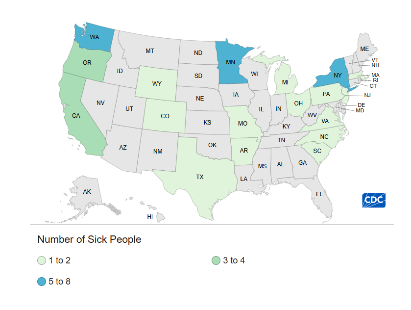 Nationwide E. coli Outbreak Caused by Carrots KCSR / KBPY